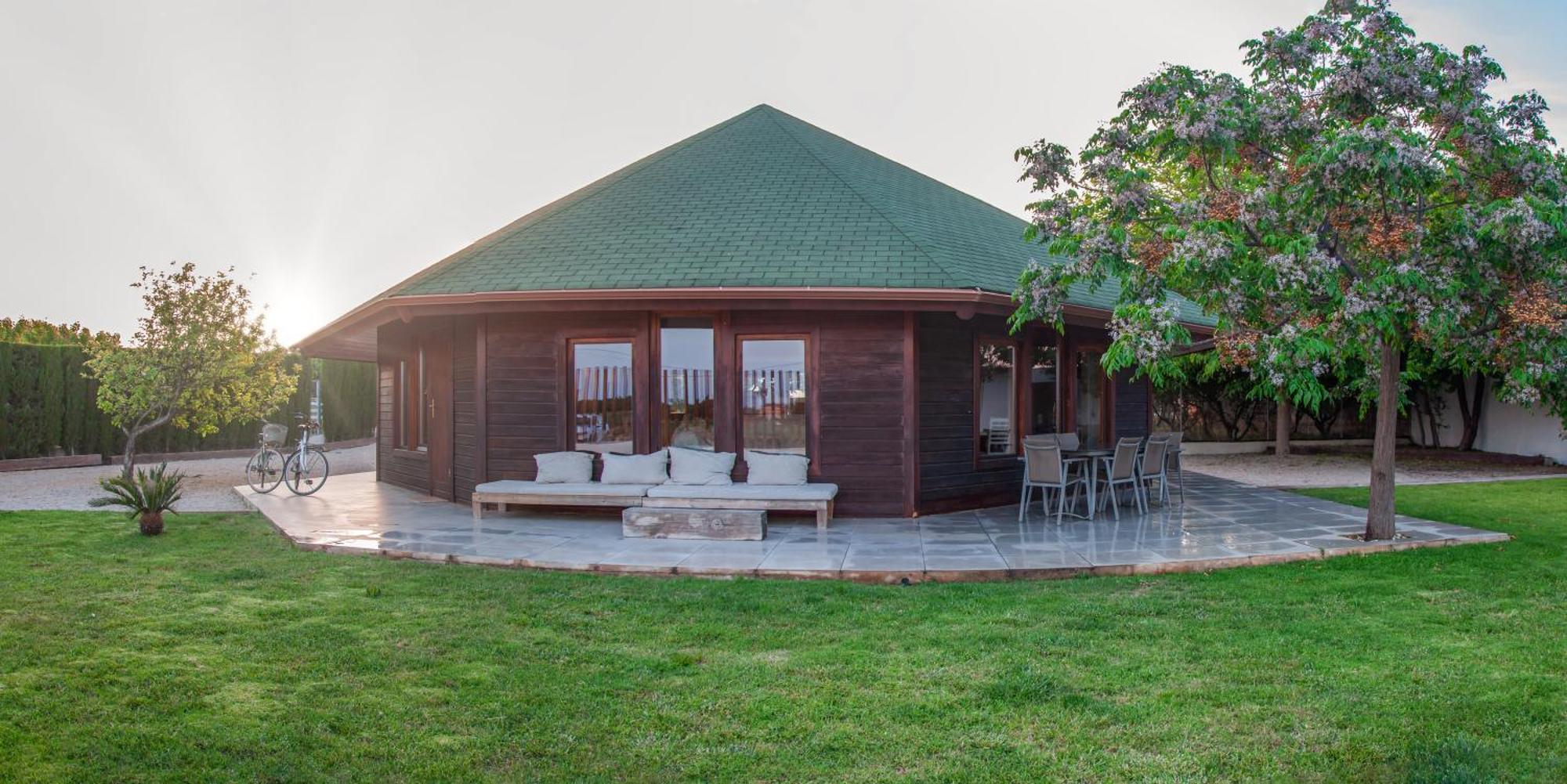 Casita De Madera Villa Benicarló Eksteriør bilde